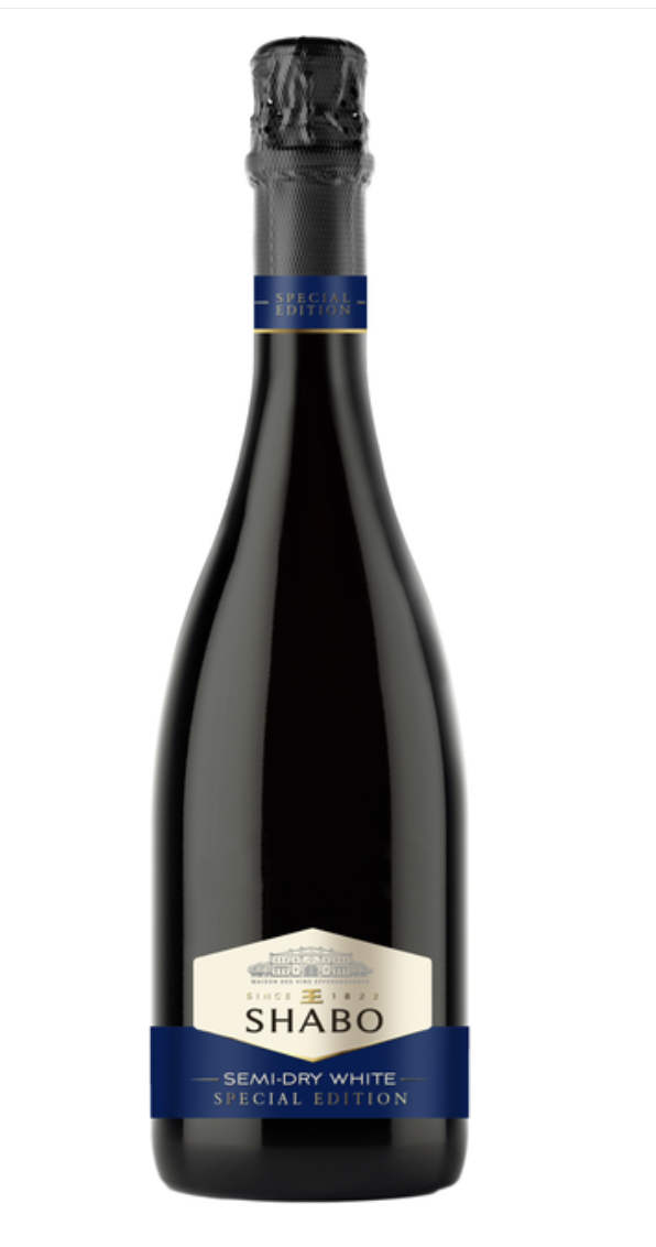 Вино ігристе Shabo Special Edition н/сухе біле 13.5% 0.75 л